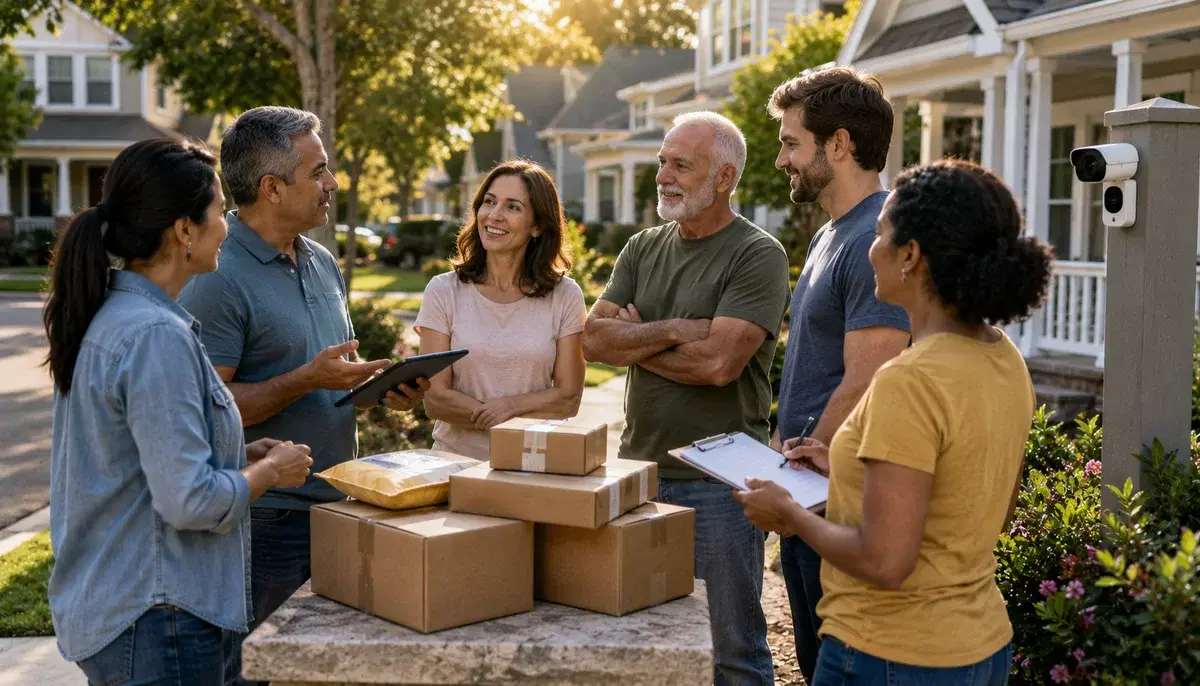 Working Together with Your Neighbors to Combat Package Thefts